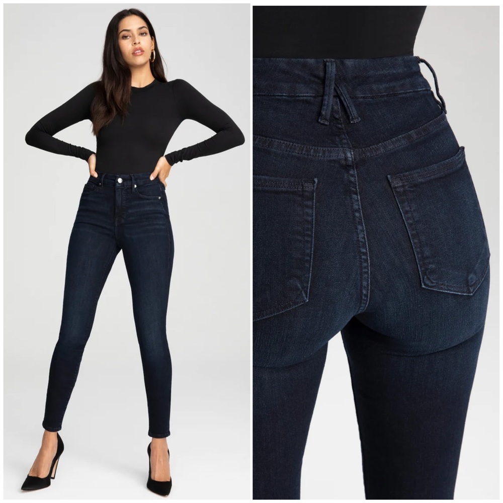 NEW Good American Good Legs Stretchy Skinny Jeans
